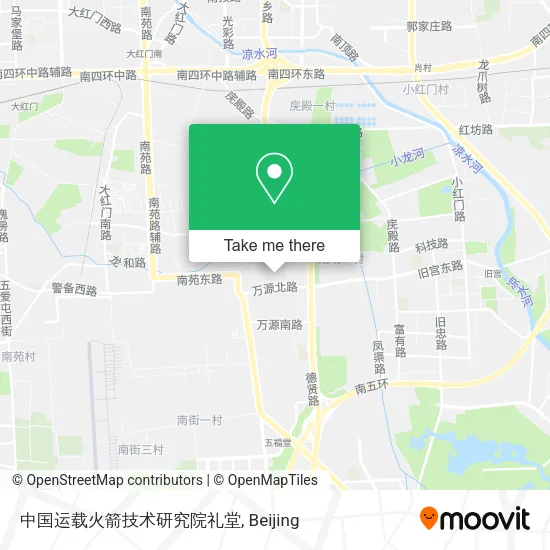 中国运载火箭技术研究院礼堂 map
