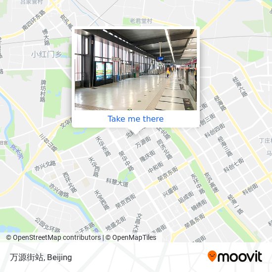 万源街站 map