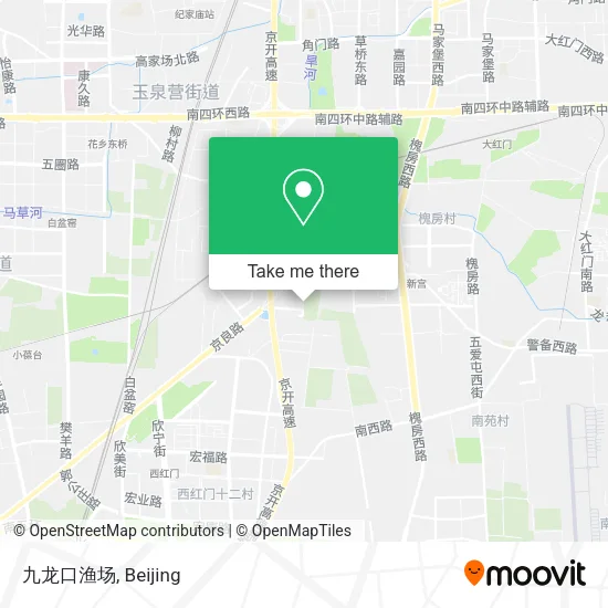 九龙口渔场 map