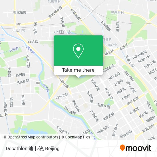 Decathlon 迪卡侬 map