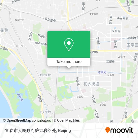 宜春市人民政府驻京联络处 map
