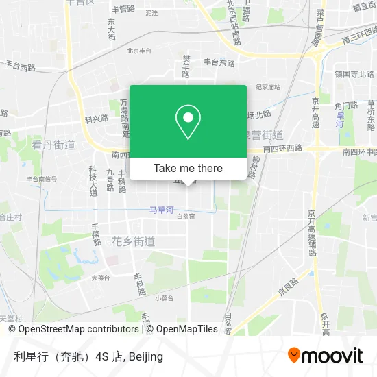 利星行（奔驰）4S 店 map