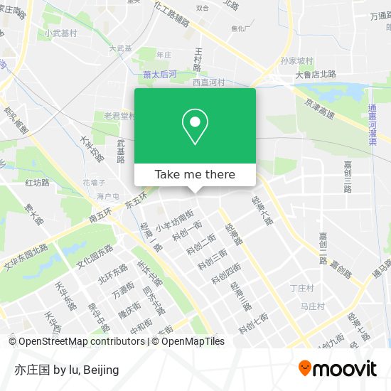 亦庄国 by lu map