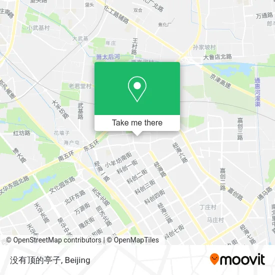 没有顶的亭子 map