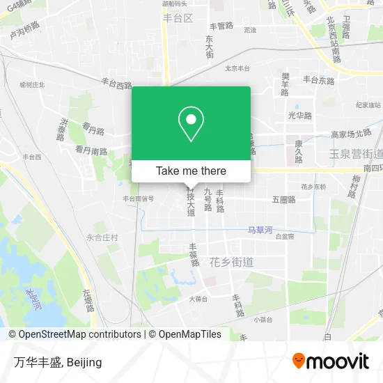 万华丰盛 map