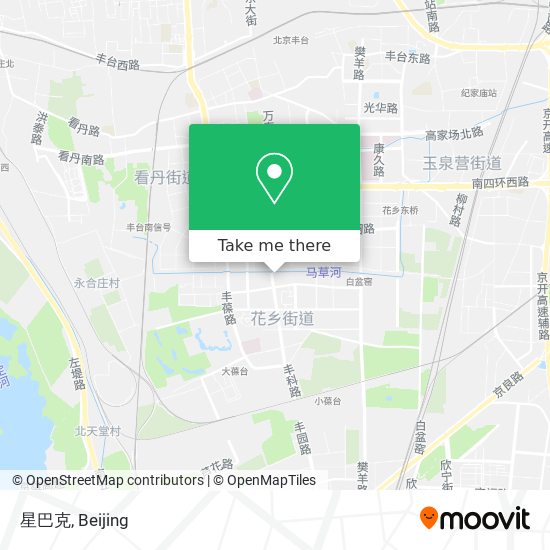星巴克 map