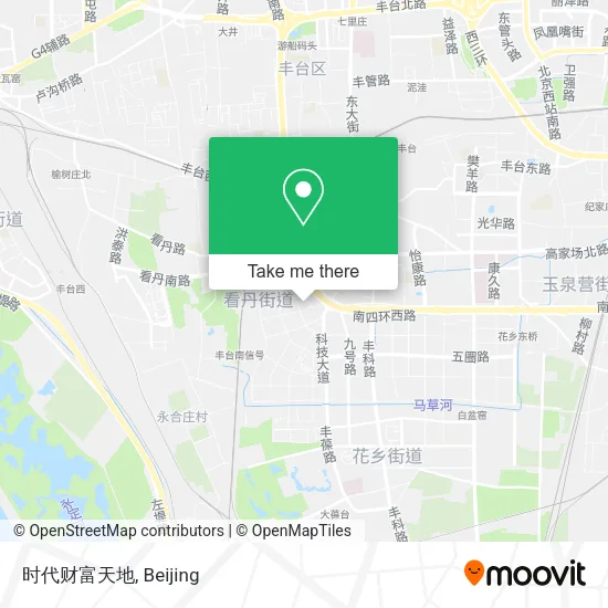时代财富天地 map