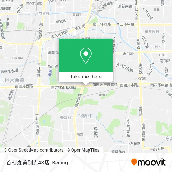 首创森美别克4S店 map