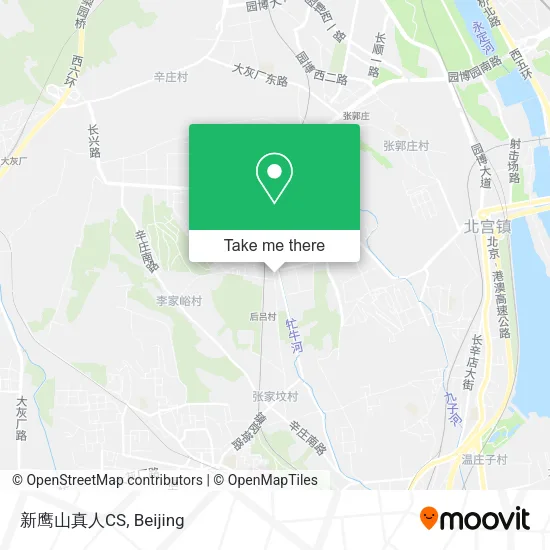 新鹰山真人CS map