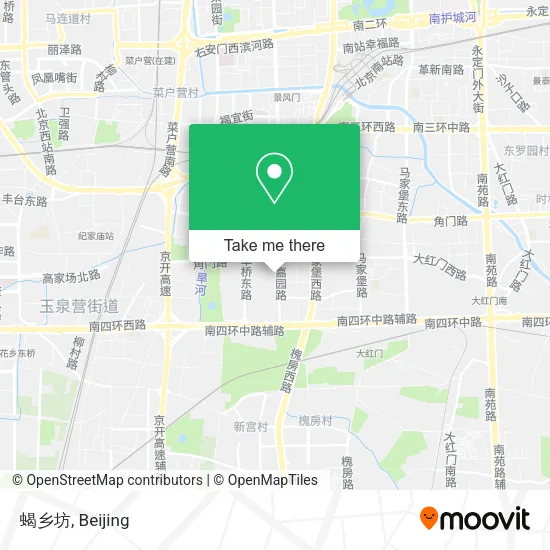 蝎乡坊 map