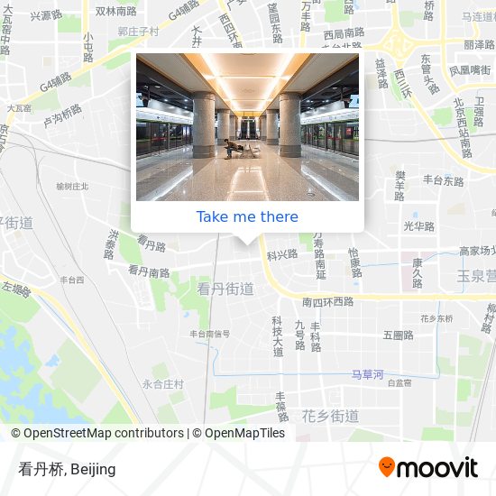 看丹桥 map