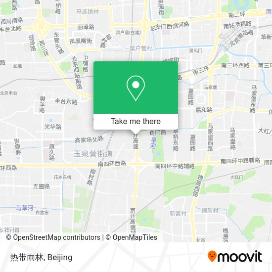 热带雨林 map