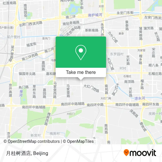 月桂树酒店 map