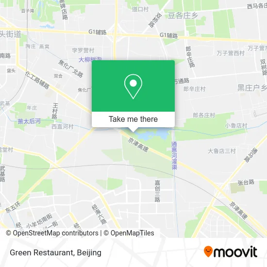 Green Restaurant map