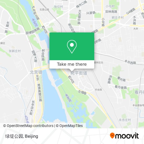 绿堤公园 map
