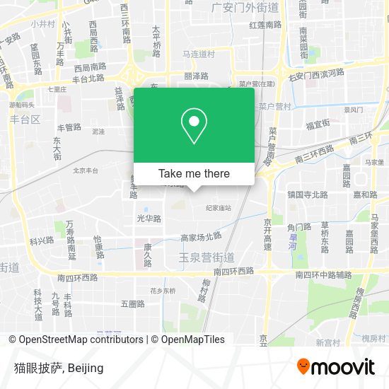猫眼披萨 map