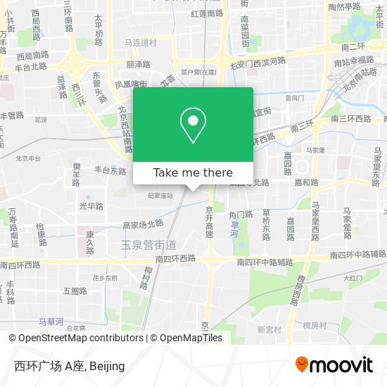 西环广场 A座 map