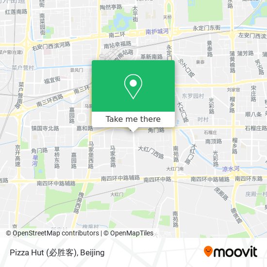 Pizza Hut (必胜客) map