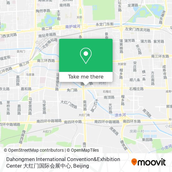 Dahongmen International Convention&Exhibition Center 大红门国际会展中心 map