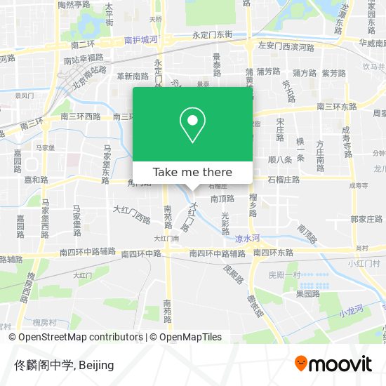 佟麟阁中学 map
