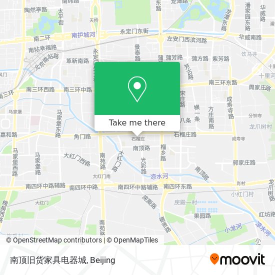 南顶旧货家具电器城 map