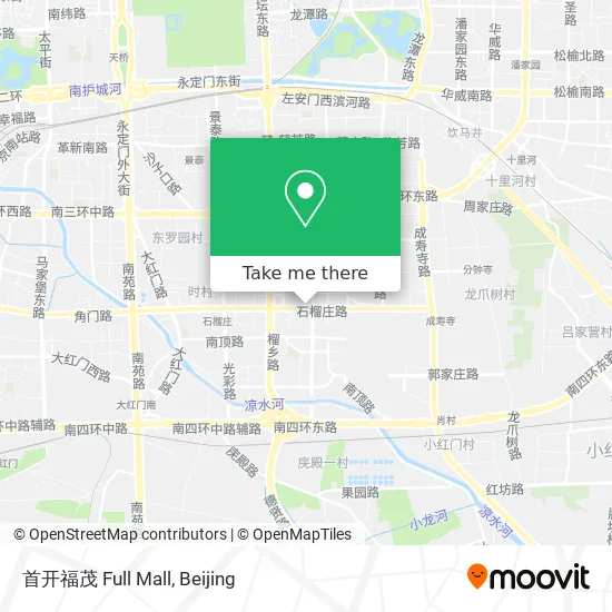 首开福茂 Full Mall map