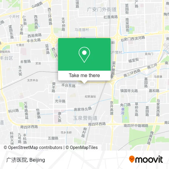 广济医院 map