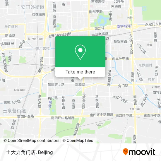 土大力角门店 map
