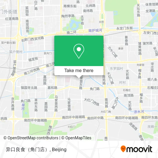 异口良食（角门店） map