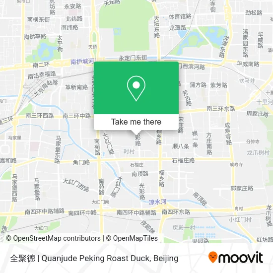 全聚德 | Quanjude Peking Roast Duck map
