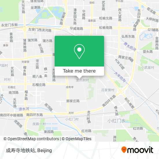 成寿寺地铁站 map