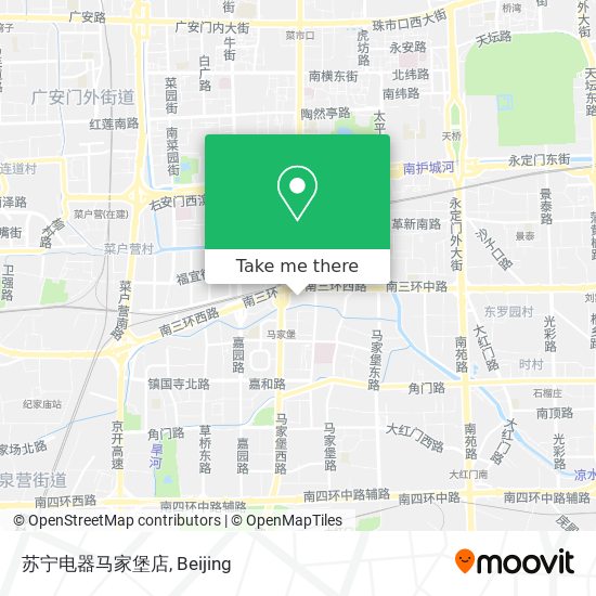 苏宁电器马家堡店 map