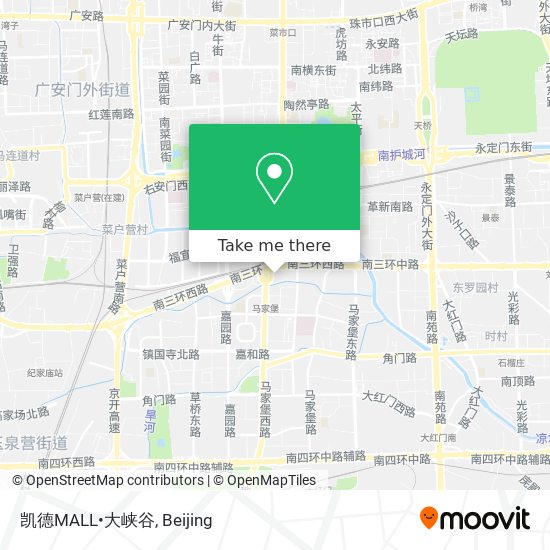 凯德MALL•大峡谷 map