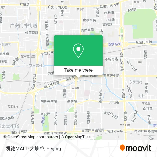 凯德MALL•大峡谷 map