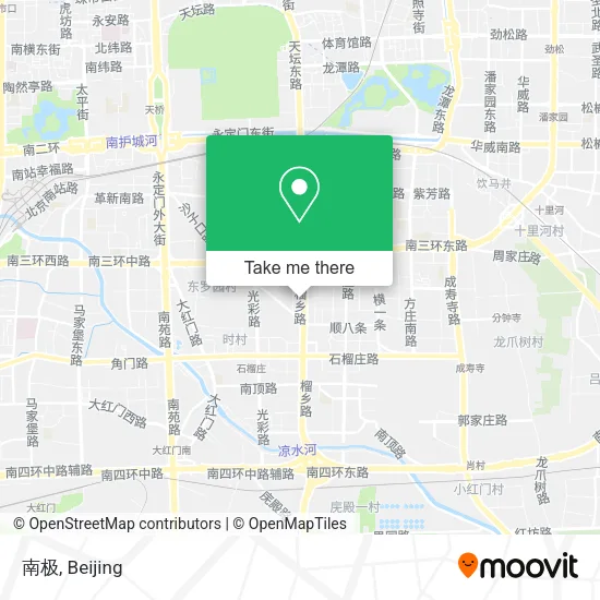南极 map