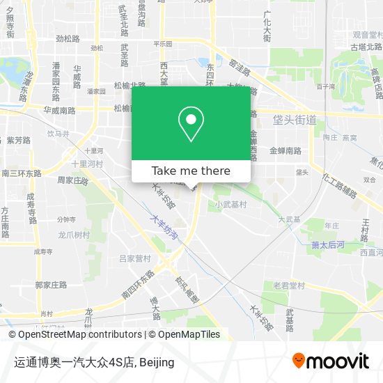 运通博奥一汽大众4S店 map
