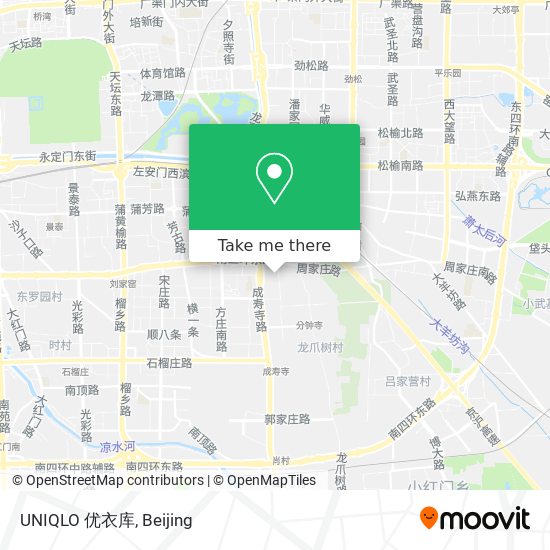 UNIQLO 优衣库 map