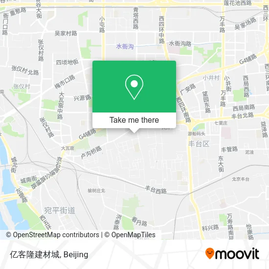 亿客隆建材城 map