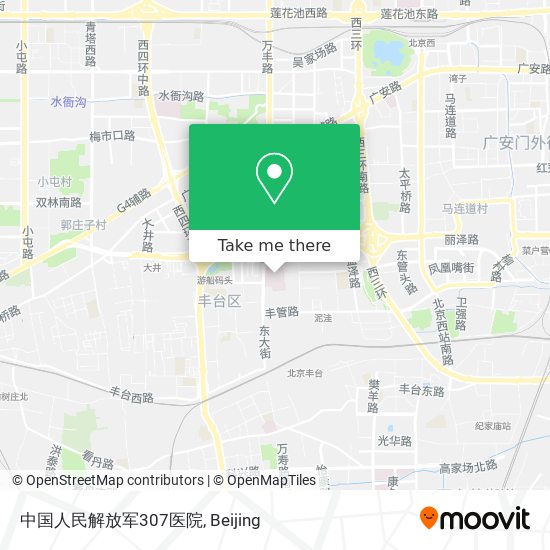 中国人民解放军307医院 map