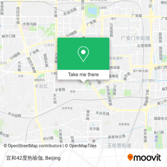 宜和42度热瑜伽 map