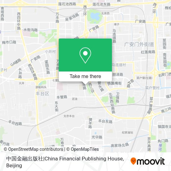 中国金融出版社|China Financial Publishing House map