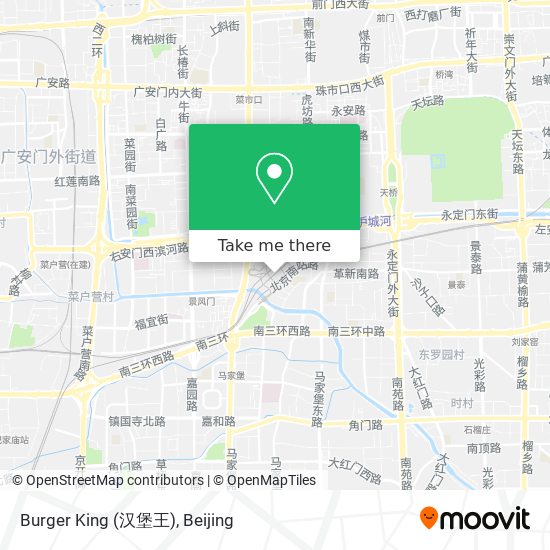 Burger King (汉堡王) map