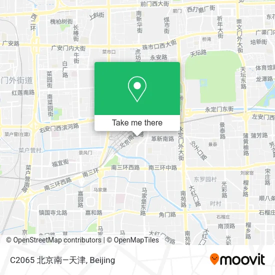 C2065 北京南—天津 map