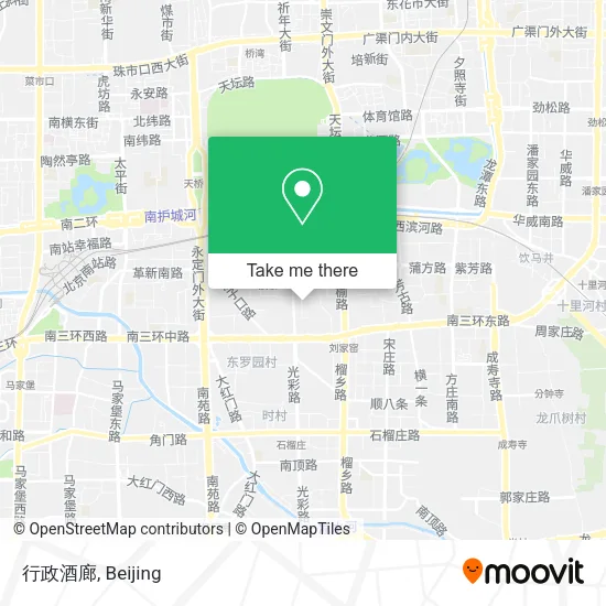 行政酒廊 map