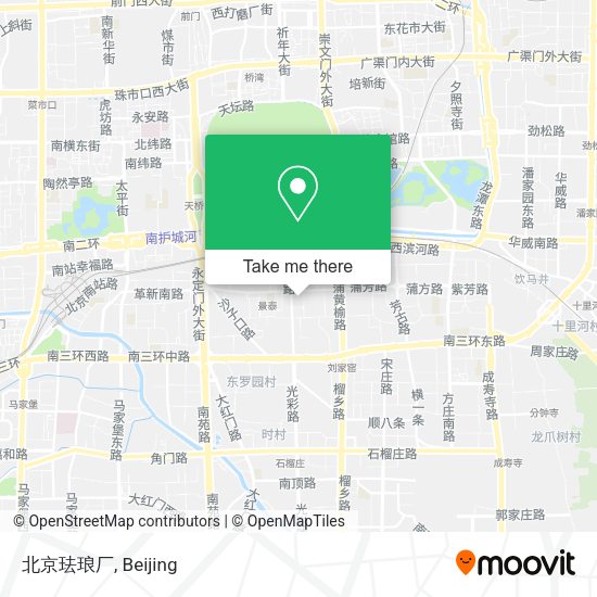 北京珐琅厂 map