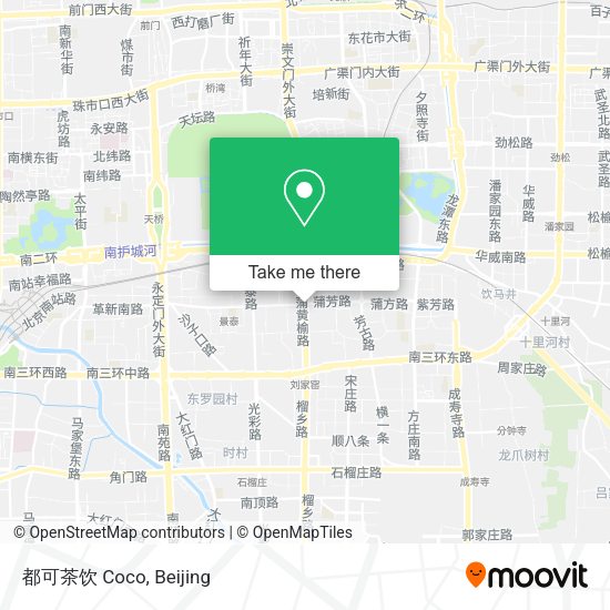 都可茶饮 Coco map