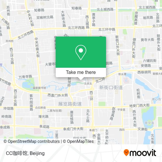 CC咖啡馆 map