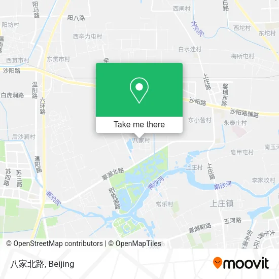八家北路 map