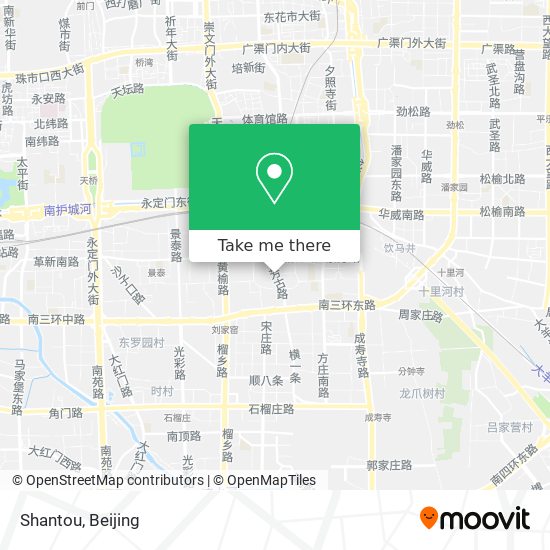 Shantou map