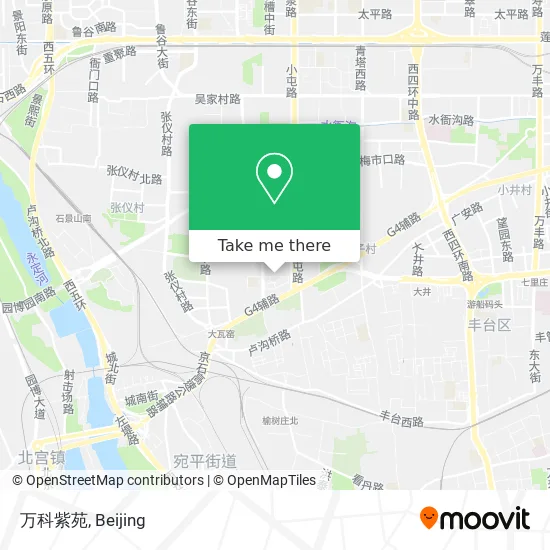 万科紫苑 map